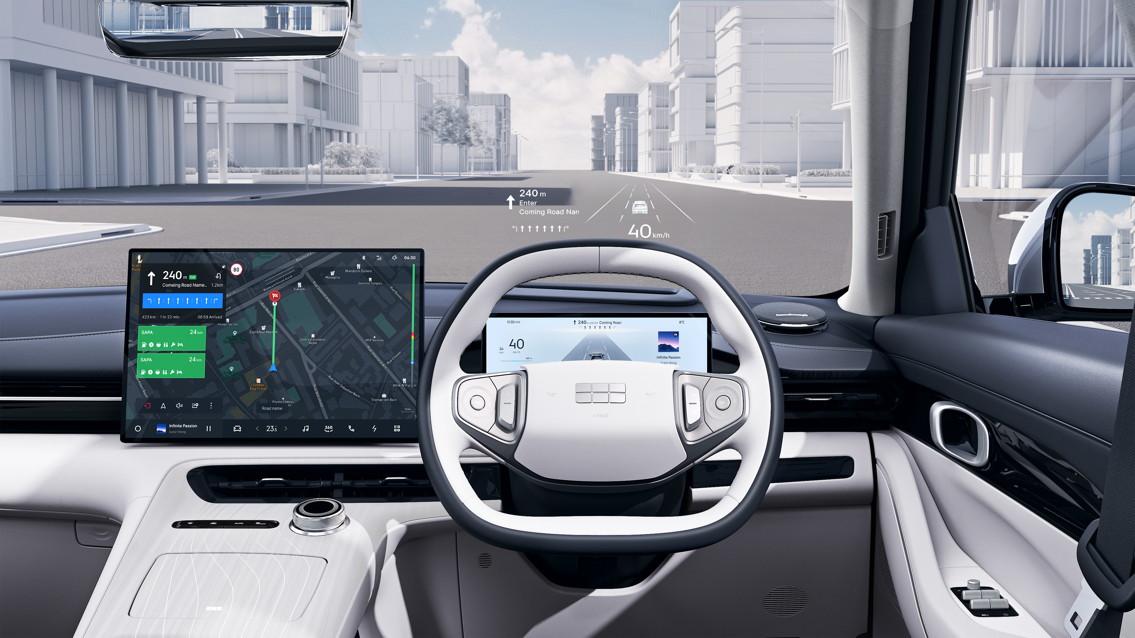 13.8ˮ HD Head-Up Display