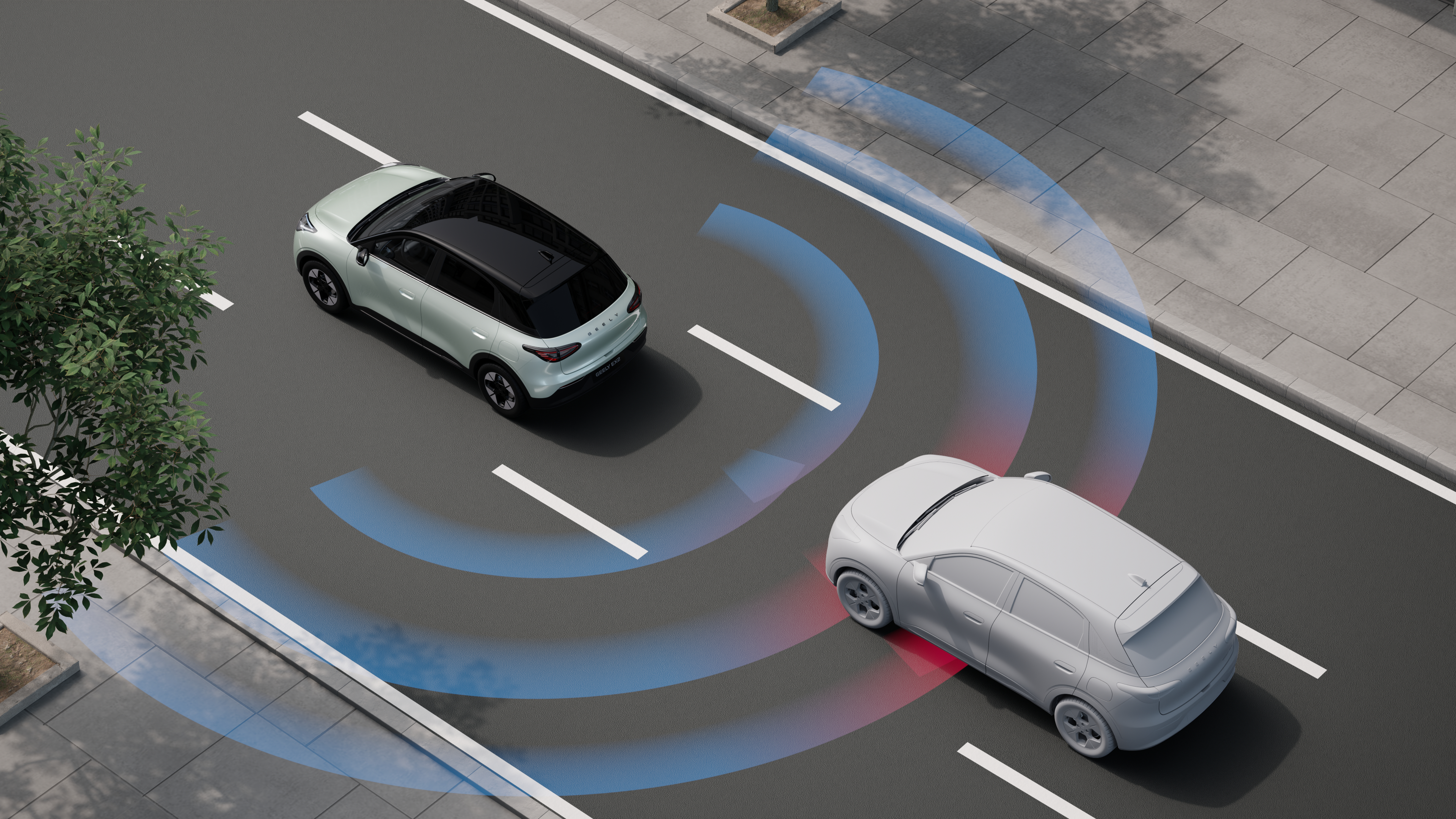 RCW - Rear Collision Warning